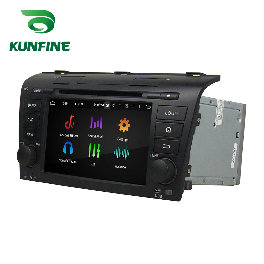 Best Android 9.0 Octa Core 4GB RAM 64GB Rom Car DVD GPS Multimedia Player Car Stereo for MAZDA 3 2004-2009 Radio Headunit 4