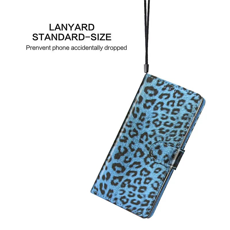 Роскошный кожаный чехол-книжка с леопардовой текстурой для iPhone 11 Pro X XS MAX XR 6 6S 7 8 Plus, чехол-Бумажник для телефона