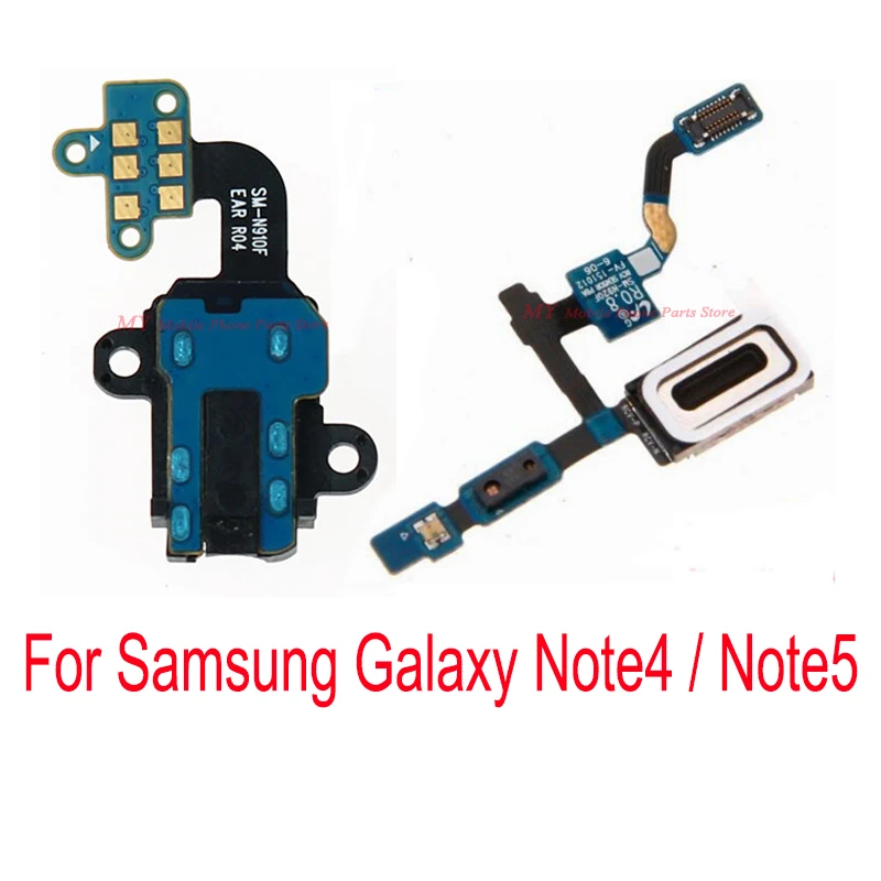 10 шт. наушники динамик аудио разъем гибкий кабель для Samsung Galaxy Note 4 Note4 N910 N910F N910T/ Note5