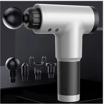 

Fitness Household Electric Fascia Gun Massage Gun Relaxing Muscle Maker Massager Shock Gun Sports Recovery Fascia Grab