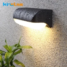 Садовый настенный фонарь на открытом воздухе Водонепроницаемый веранды настенные лампы 24W светодиодный передней двери освещение дома бра для выращивания дома, на балконе терраса украшения