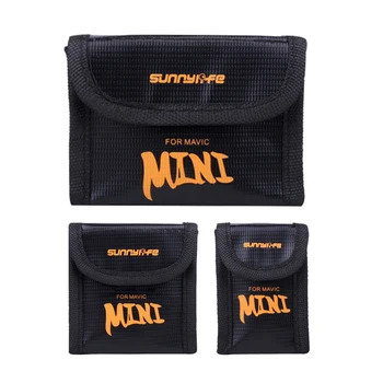 

3 size for DJI Mavic Mini Drone Lipo Battery Case Explosion-proof Safe Storage Bag Fireproof Protective Box Radiation Protection