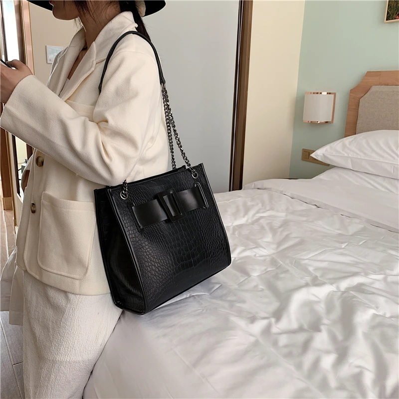 Женская сумка из мягкой кожи высокого качества, женская сумка через плечо, роскошная брендовая сумка для покупок, женские сумки на цепочке