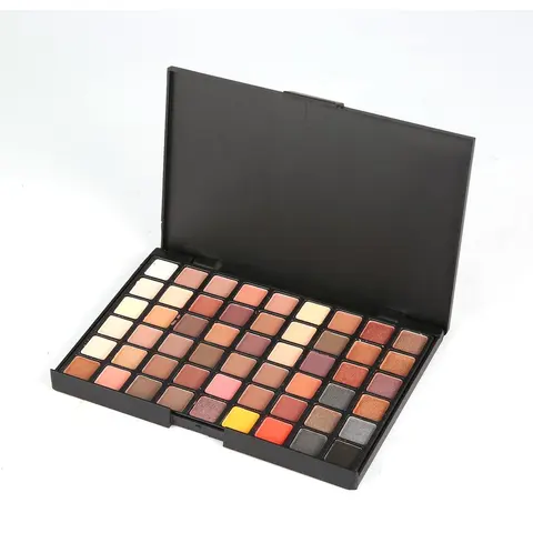 54-Colored Earth Color Eyeshadow Palette Professional Matte Glitter Shimmer Eye Shadow Make Up Tool