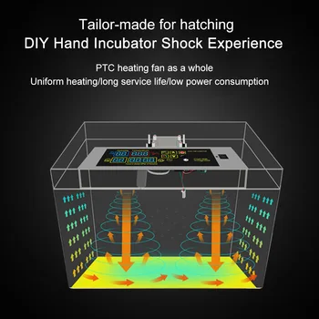 

Accessories Humidity Diaplay Temperature Control Hatching Poultry Incubator Controller Set Pet Supplies Heating Multifunctional