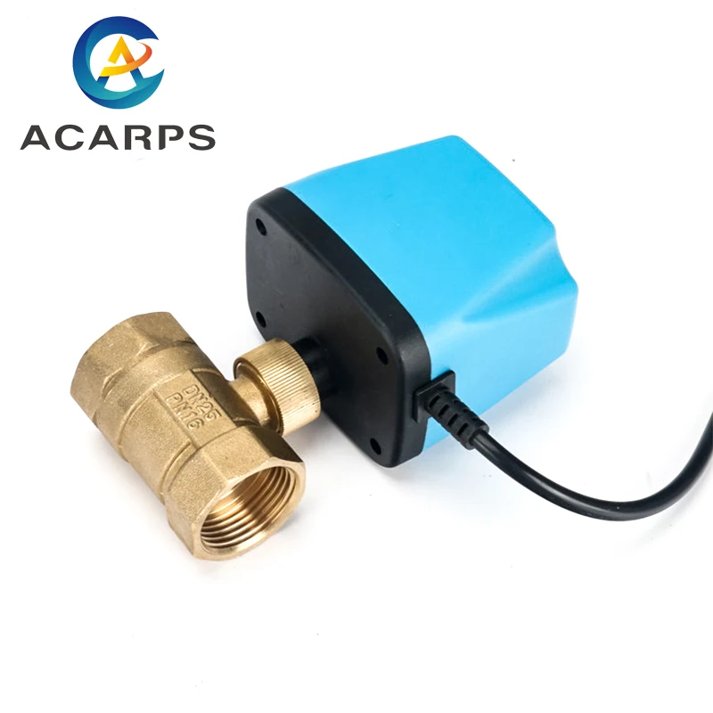 Válvula de Esfera Elétrica Fechado Aberto Dois Fios Ac220v ac 12v dc 24v