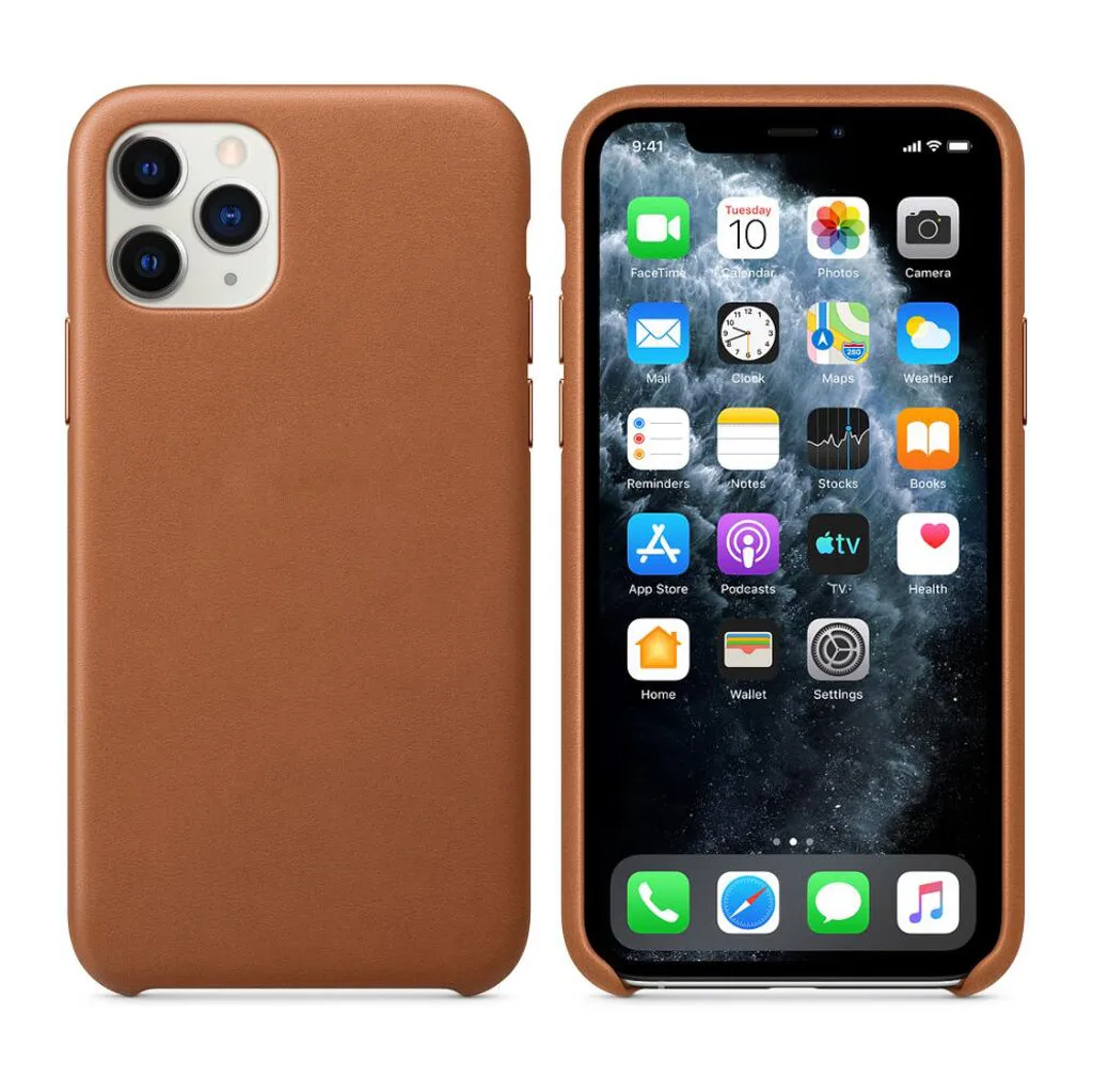 Роскошный кожаный чехол для телефона для iPhone 11, для iPhone 11 Pro, для iPhone 11 Pro Max, кожаный, натуральный, ультра-тонкий, роскошный кожаный чехол