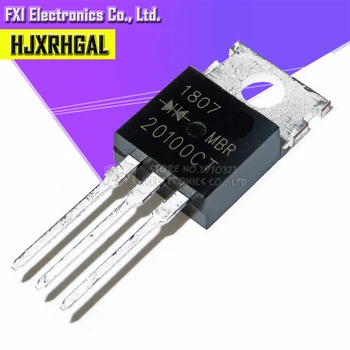

10PCS MBR10100CT TO-220 MBR10100 TO220 10100CT