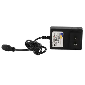 

611 24V 0.6A 3-Prong Battery Charger For Razor Scooter Bike E100 E125 E500S PR200 Durable Black Color