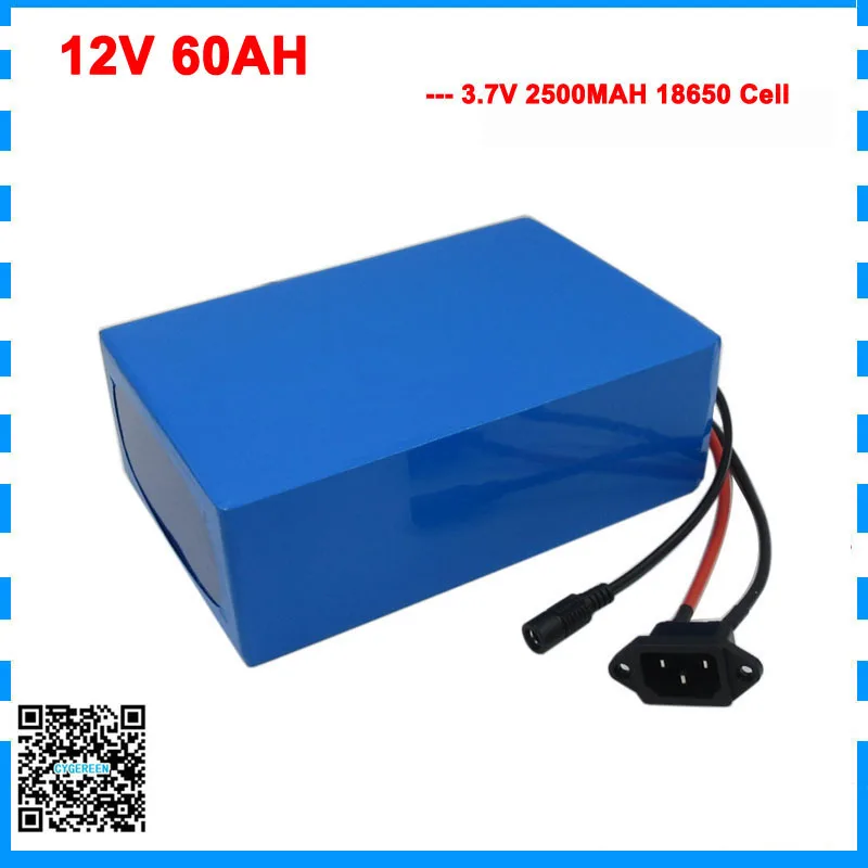 Литий ионный аккумулятор 450 Вт 12 В 60 А · ч 60000 мА ч|30a bms|12v 60ahbms |