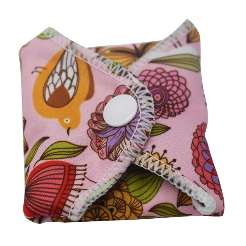 

Small Size Washable Sanitary Towel Cloth Menstrual Pads Reusable Sanitary Pad Absorbent Reusable Charcoal Cloth Bamboo Menstrual