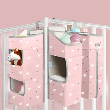 Органайзер для детской кроватки, подвесная сумка для детской кроватки, органайзер для детской кроватки