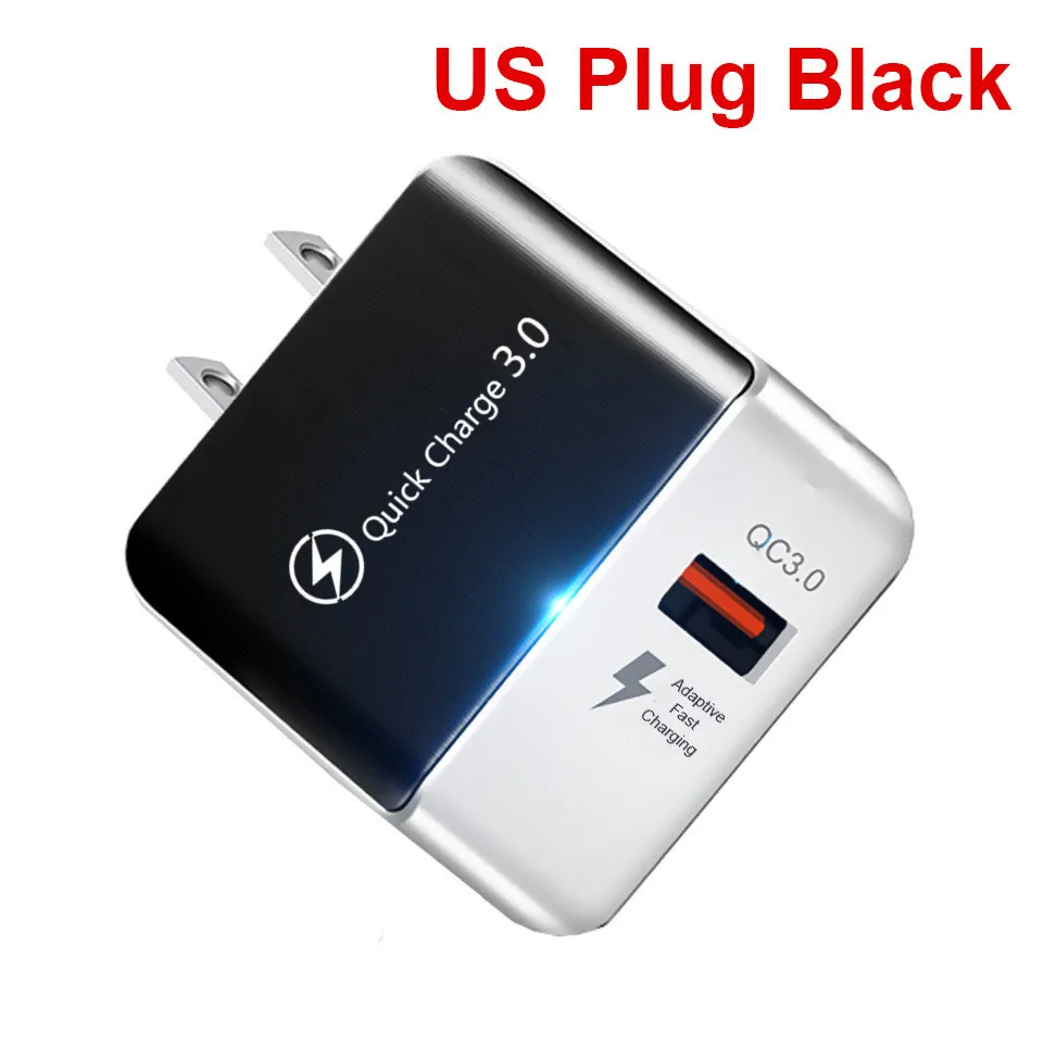 baseus 65w Quick Charge 3.0 4.0 USB Charger Universal 5V 3A Fast Charging Adapter For Samsung S10 Xiaomi Huawei Tablet Mobile Phone Charger best 65w usb c charger Chargers