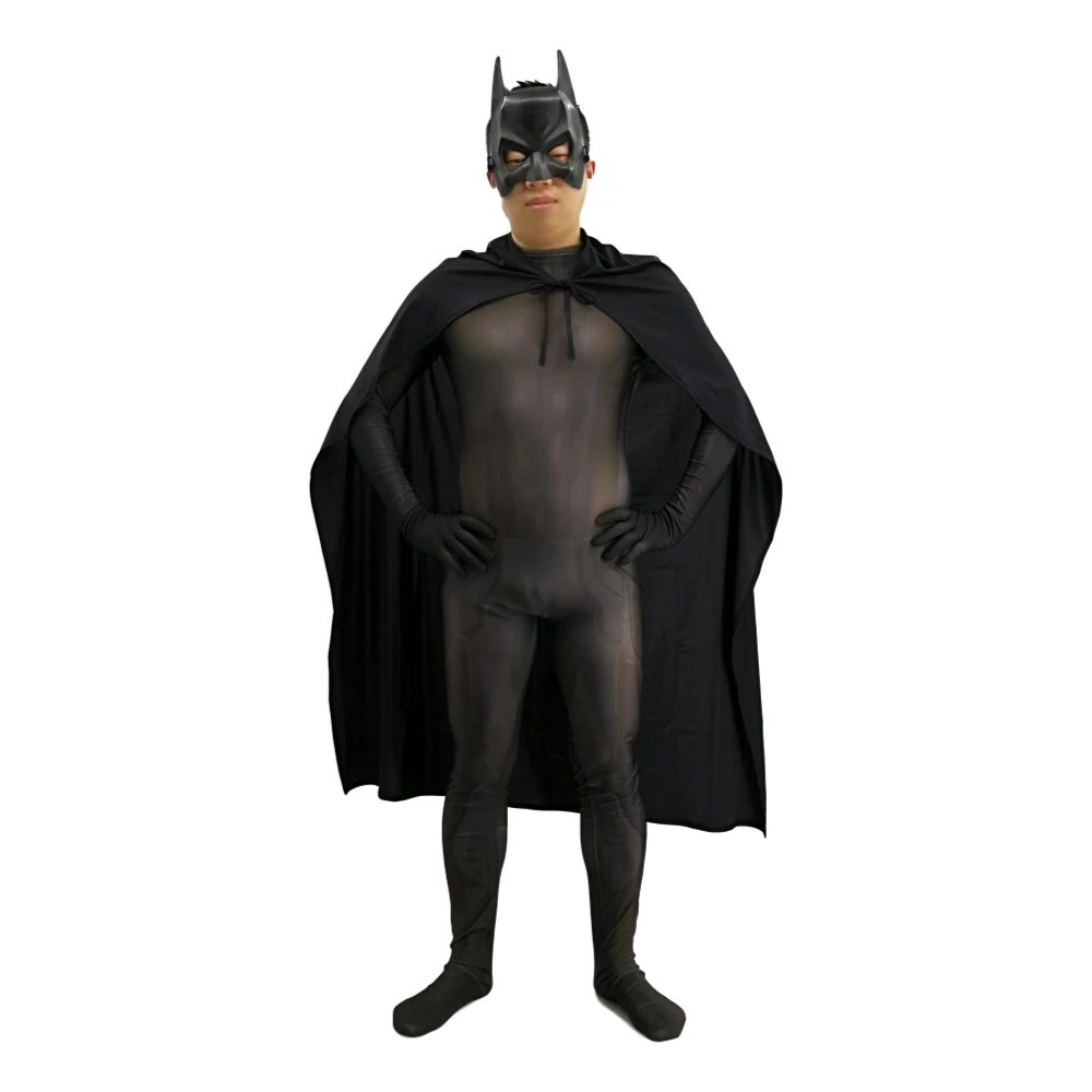 3D печать Бэтмен дарнайт косплэй Костюм Брюс Уэйн супергероя Zentai боди комбинезоны костюмы Бэтмена