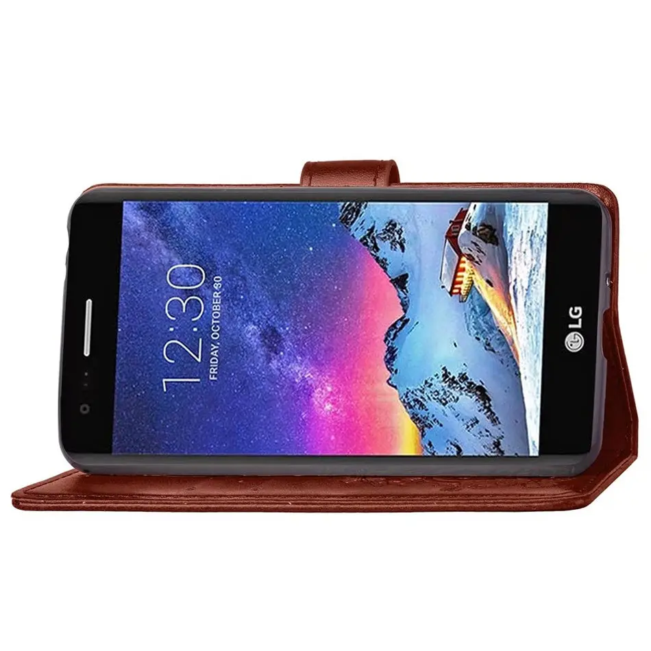 Кожаный чехол бумажник с откидной крышкой для LG K61 K51S K41S K50S K40S K20 K30 2019 K50 Q60 Stylo 6 5 4 K11