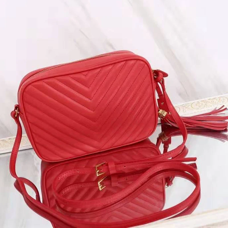 Роскошные женские сумки кошелек из натуральной кожи сумки на плечо для женщин Модный дизайн дамская сумка с регулируемым ремешком