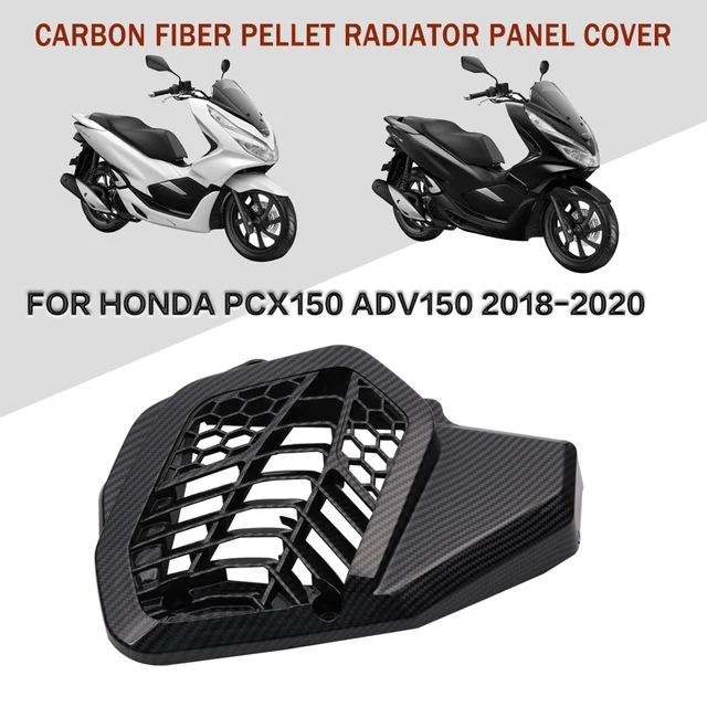 For Hond Pcx150 Adv150 Click150i Vario150 Pcx 150 Click 150i Vario 150 2018 2020 Radiator Panel Cover Carbon Fiber Pattern Covers Ornamental Mouldings Aliexpress