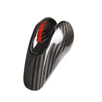 

Trim Gear Shift Knob Cover Cap Decor For Porsche MACAN 2014-2020 718 911 Carbon Fiber