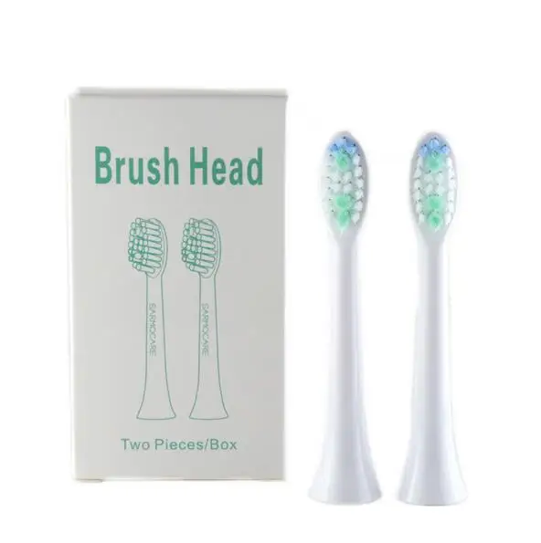 Cabezal de cepillos de dientes para Sarmocare S100/1120, cepillo de dientes eléctrico ultrasónico con caja de regalo, 2 uds., 200