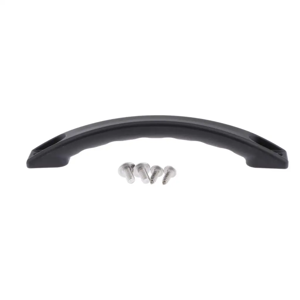 Kayak Canoe Boat Side Mount Carry Handle and Screws Hardware (Black) - Universal fit | Спорт и развлечения