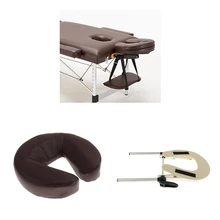 Стандартный Регулируемый массажный стол Колыбель для лица с подушкой для лица, пригодный для спа-массажа