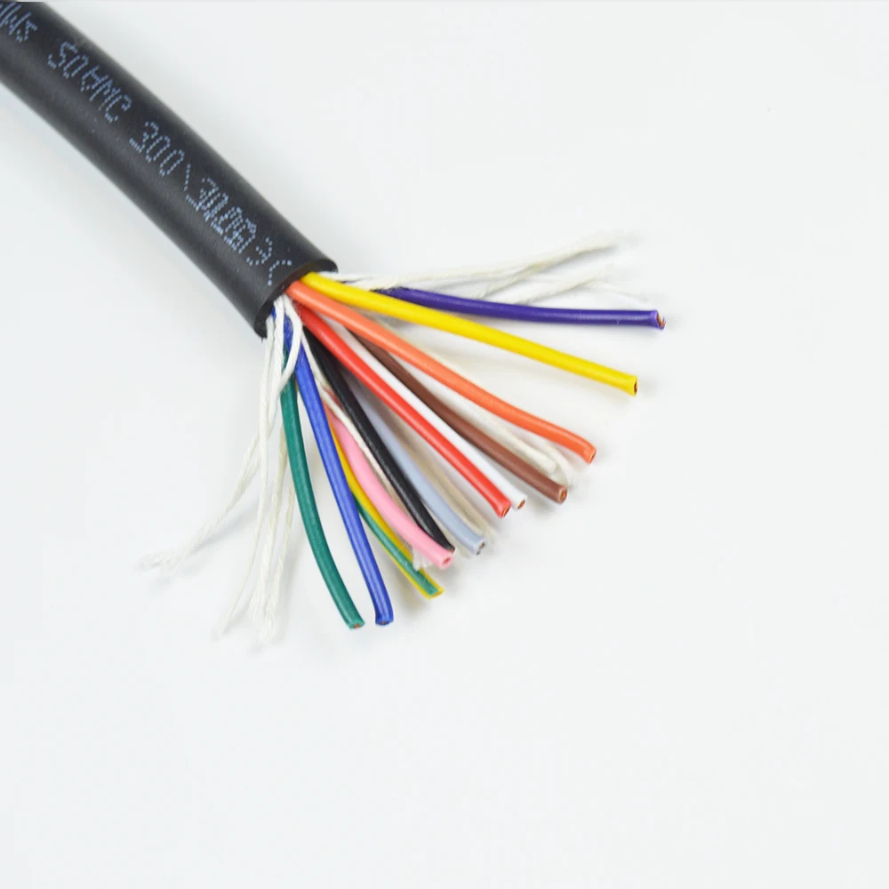 Триумфный кабель/SHENGPAI 1/2 метр UL2464 24AWG 9 жильный 12 многожильный провод высокогибкий