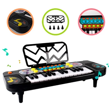 

Original Baby Kids Simulation Electronic Piano Music Toys 25 Keys 11 Music Modes Beginner Learning Classical Musical Instrument