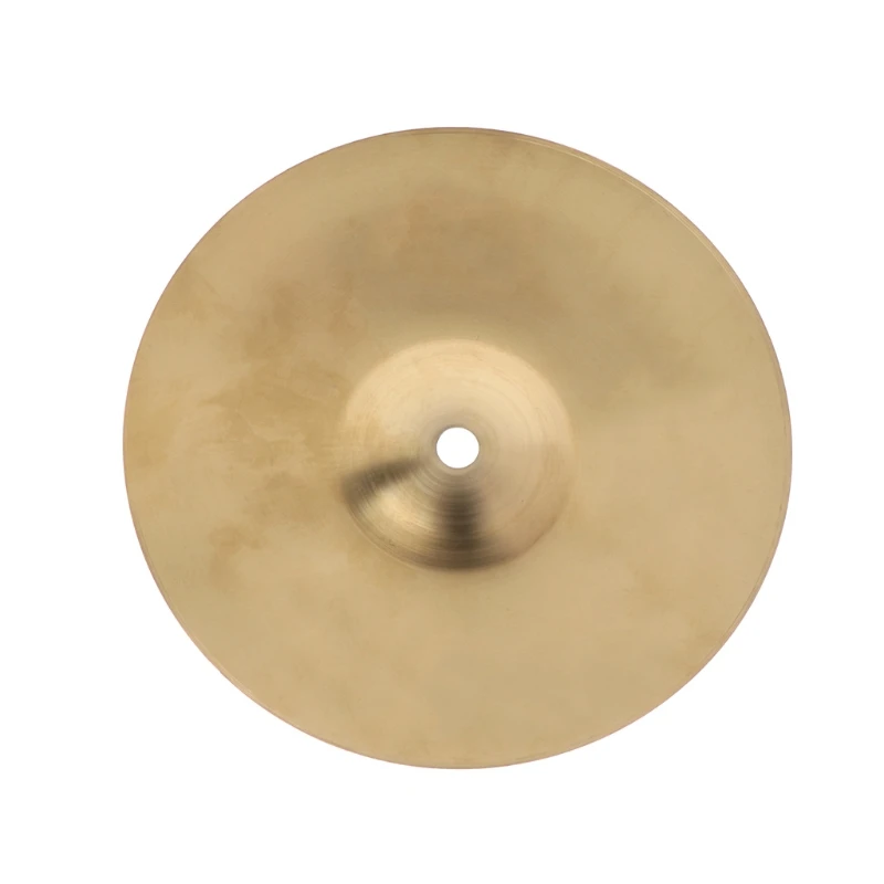 1 Pc Beginner Copper Alloy Crash Cymbal Drum Durable Brass Percussion Instrument 8 10 12 Musical Instrument Accessories