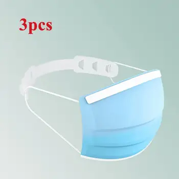 

3pcs Mask Earmuffle Artifact Mask Rope Extension Buckle Adjustable Anti-slip Mask Ear Grips Mask Hook Prevent Ear-pulling TSLM1