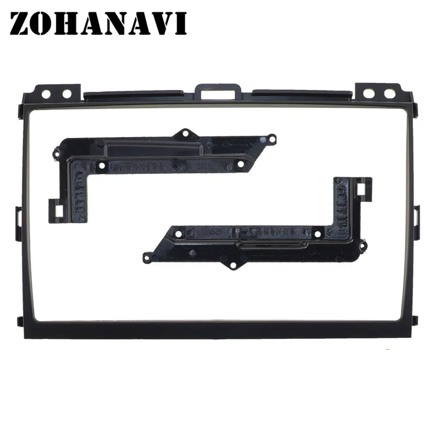 Автомобильный радиоприемник рамка для Toyota LAND CRUISER Prado 120 2003-2009 Android Панель GPS