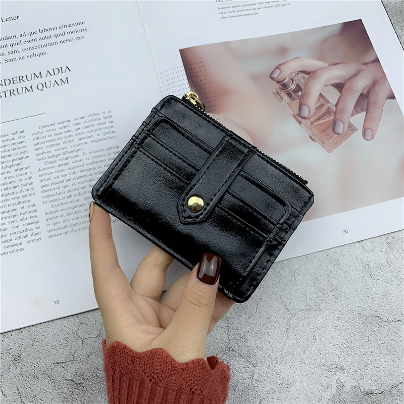 Small Wallet Women Short Simple Coin Purse Card Package All-in-one | Багаж и сумки