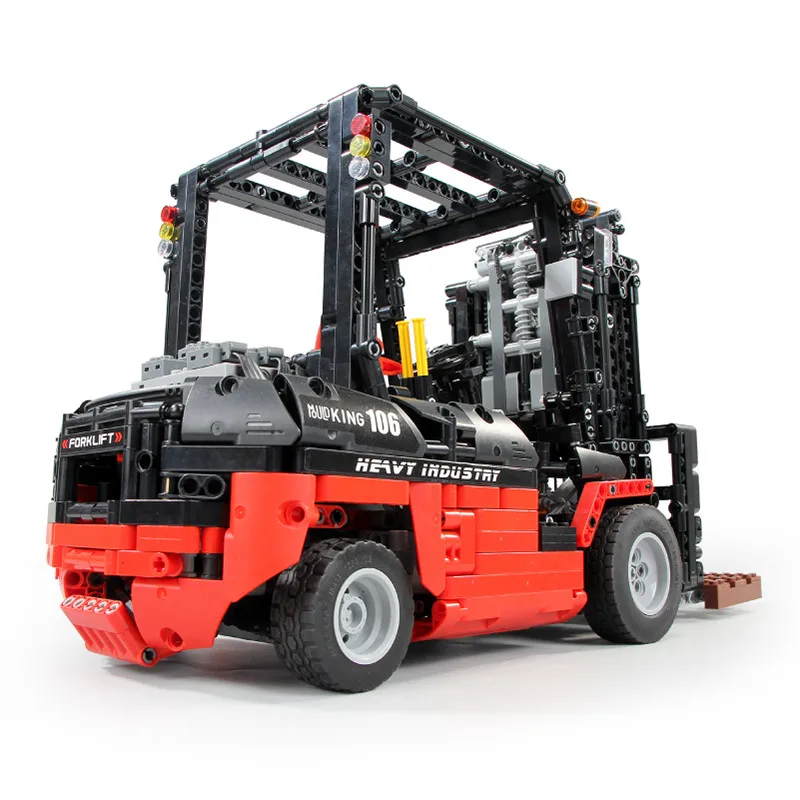 

Mould King Building Blocks Stacker Car Machinery APP Remote Control Science And Technology Assembled Funny Block Toy for Child