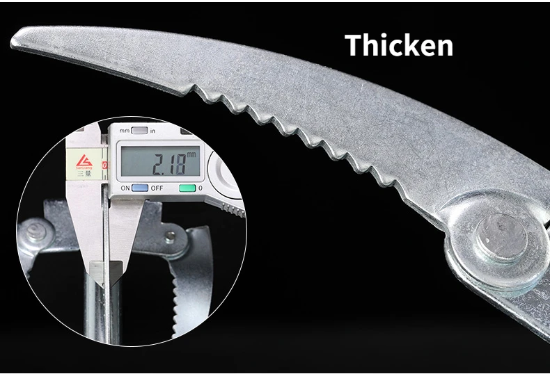 Faltbare Eisen Jäten Puller Angeln Anker Messer für Jäten Sharp Aquatische Pflanzen Remover Angeln Jäten Werkzeuge Angelgerät – Detail 4