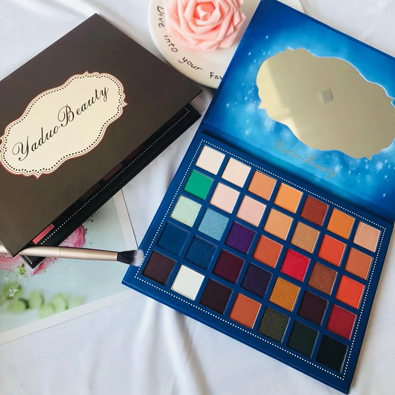 Glitter Eyeshadow 35 color Sky Eyeshadow Palette High Pigment Eye Shadow Makeup Cosmetics Manufacturer