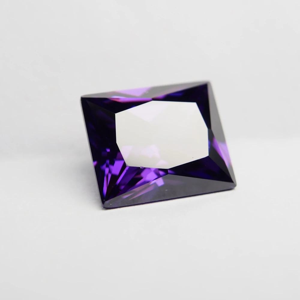 10PCS /alot 8*10mm amethyst stone rectangle Princess cut Lab cubic zirconia gemstone loose zircon stone 10PCS /alot 8*10mm amethyst stone rectangle Princess cut Lab cubic zirconia gemstone loose zircon stone