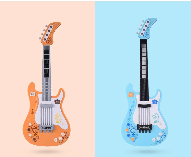 Brinquedos de Guitarra Eletrônica das Crianças Educacional para Crianças Interesse da Música Mini Guitarra Clássica Brinquedo Musical Develmente Meninas Presente 14 High Quality Brinquedos e hobbies