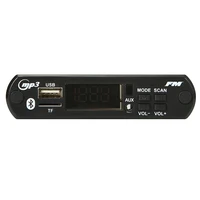לוח מודול לוח מפענח MP3 WMA אלחוטי Bluetooth 5V 12V אודיו מודול תמיכה USB רדיו FM נגן MP3 מוסיקה עם שלט רחוק עבור רכב (5)