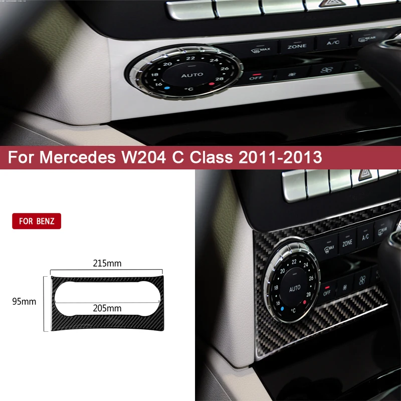 

Car Sticker Air Conditioning Outlet Control for Mercedes W204 Accessories C Class 2011-2013 Auto Interior Decoration Styling