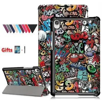 

Case For Lenovo Tab M8 FHD TB-8705F TB-8705N 8\" PU Leather Magnetic Stand PC Cover For Lenovo Tab M8 HD TB-8505X TB-8505F Shell
