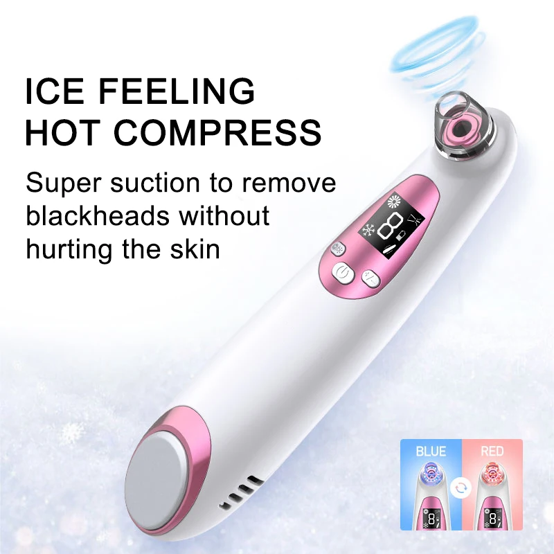 

Electric Blackhead Remove Multi-Function Blackhead Cleaning Beauty Instrument Facial Acne Remove Skin Care Pore Cleaning Beauty