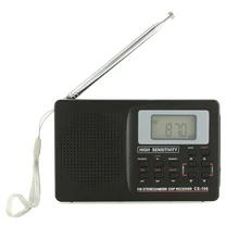Мини FM радио портативный Радиоприемник Поддержка FM/AM/SW/LW/tv звук Полная частота радиоприемник поддержка будильника для пожилых людей