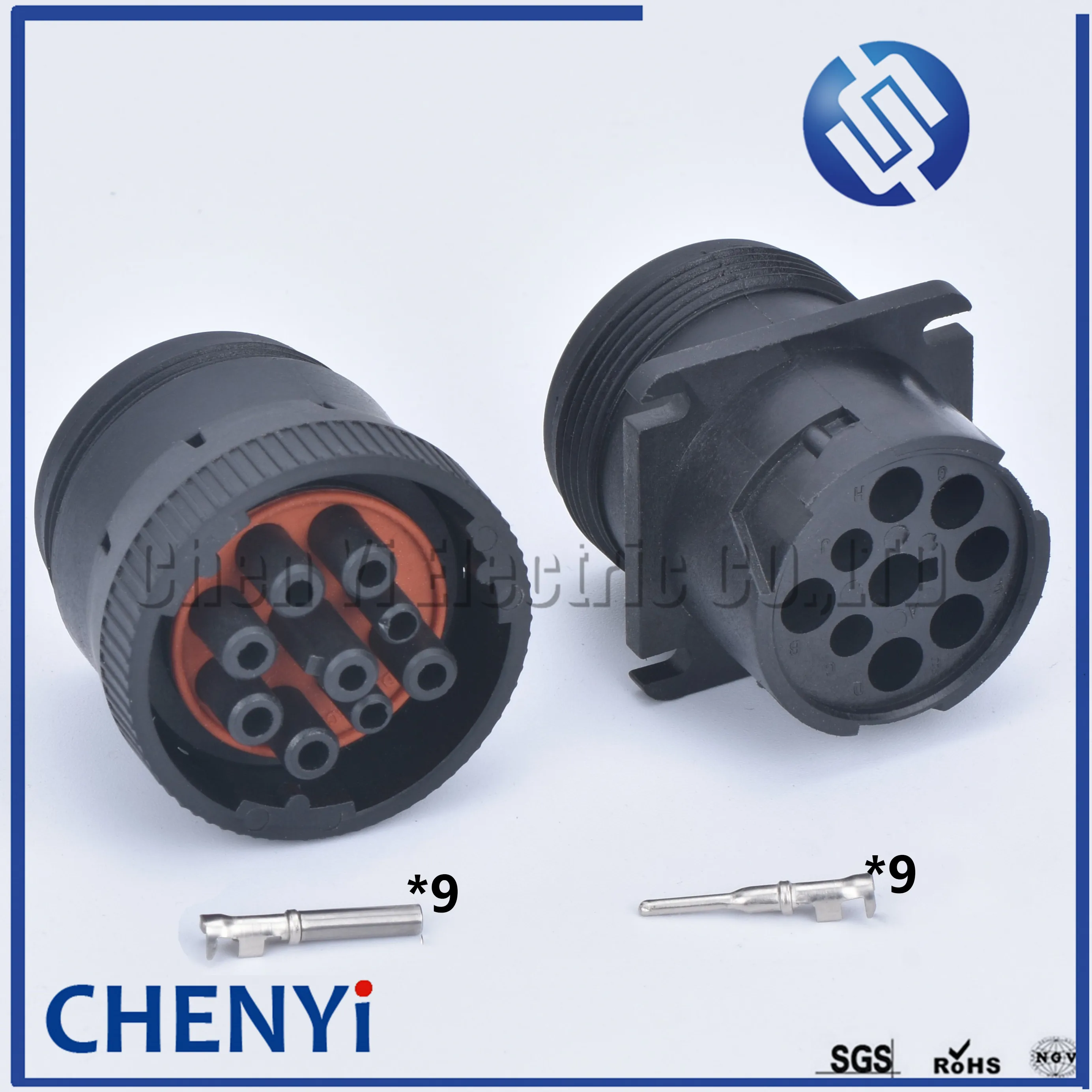 1 Set Deutsch 9 Pin Waterproof Auto Connector Diagnosctic Tool Circular  Connector Hd16-9-1939p Hd16-9-1939s For Track J1939 - Connectors -  AliExpress