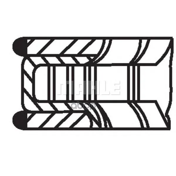 Кольца Поршневые Mb M271 D82 1.2-1.5-2.5 Mahle/Knecht 00406n0 Mahle/Knecht арт. 00406N0