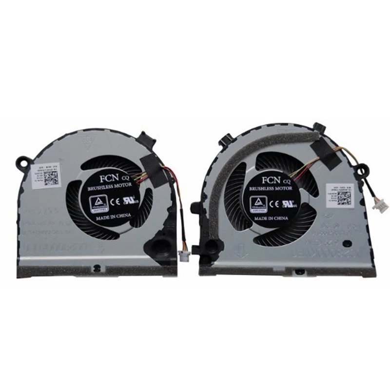 Вентилятор для процессора ноутбука для Dell inspiron Game G3 G3-3579 3779 G5 5587 кулер для ноутбука 0TJHF2 0GWMFV TJHF2 GWMFV