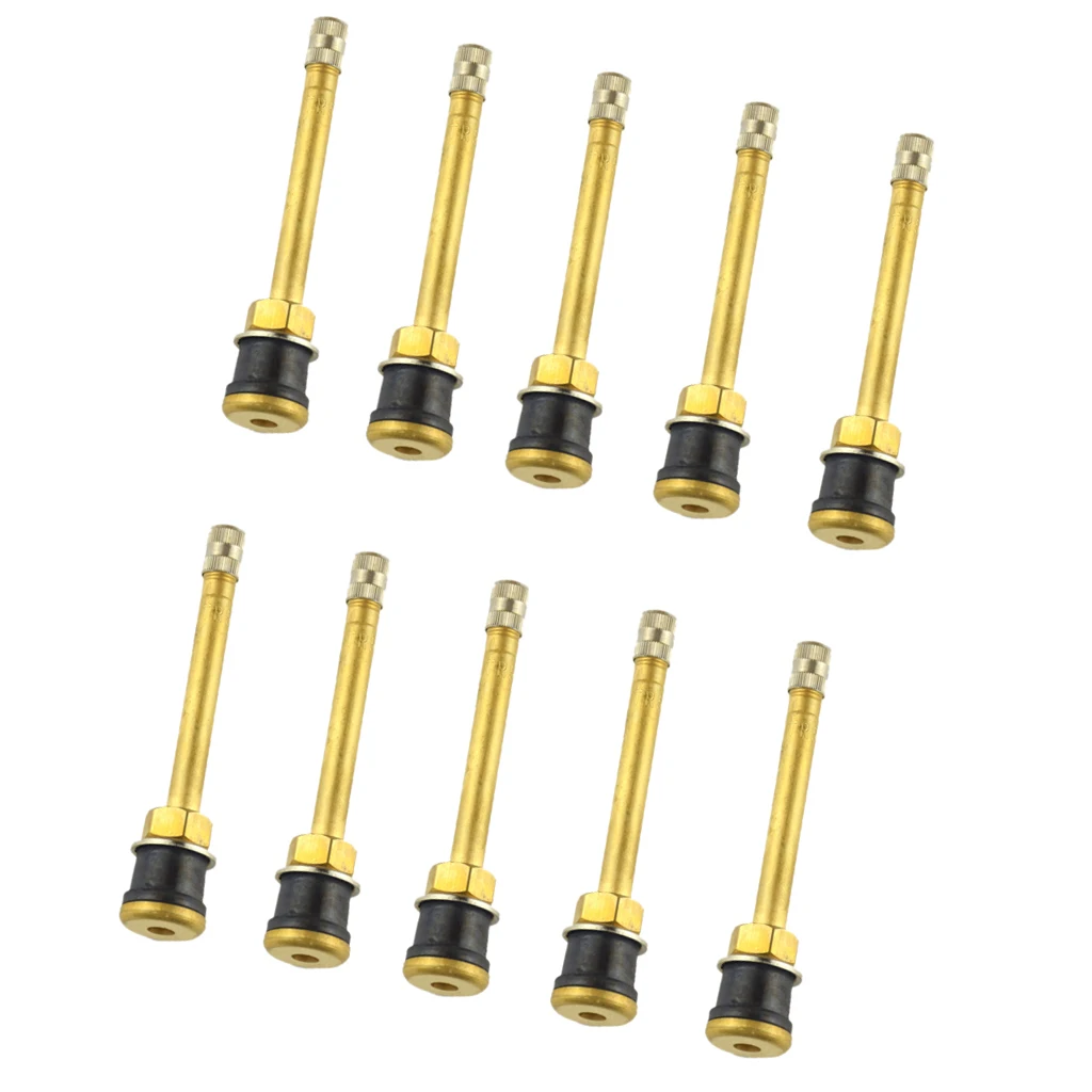 10pcs TR571 Tubeless Valve Stem 5/8'' (16mm) Rim Hole Tire Repair Parts