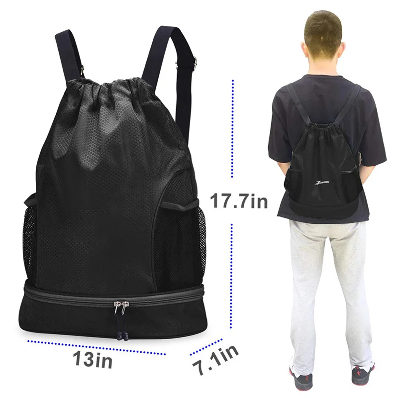 Drawstring Top Sports Bag Backpack wu dao bao Fitness Outdoor Backpack Outdoor Shoe Bag Backpack