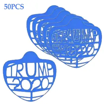 

50Pcs 3D Mouth Mask Bracket Support Breathing Stand Respirator Parts For Mask Bracket Mask Holder Breathable Valve Mask Bracket