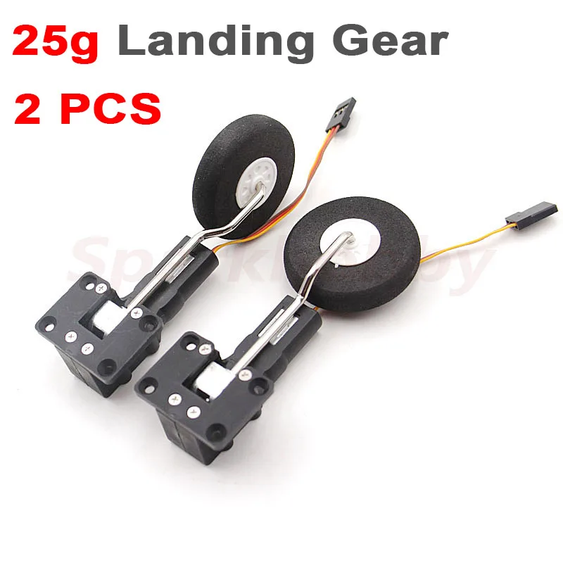 Выдвижной шасси Sparkhobby2kg 2 шт. 25 г Цифровой Металлический электронный Servoless для