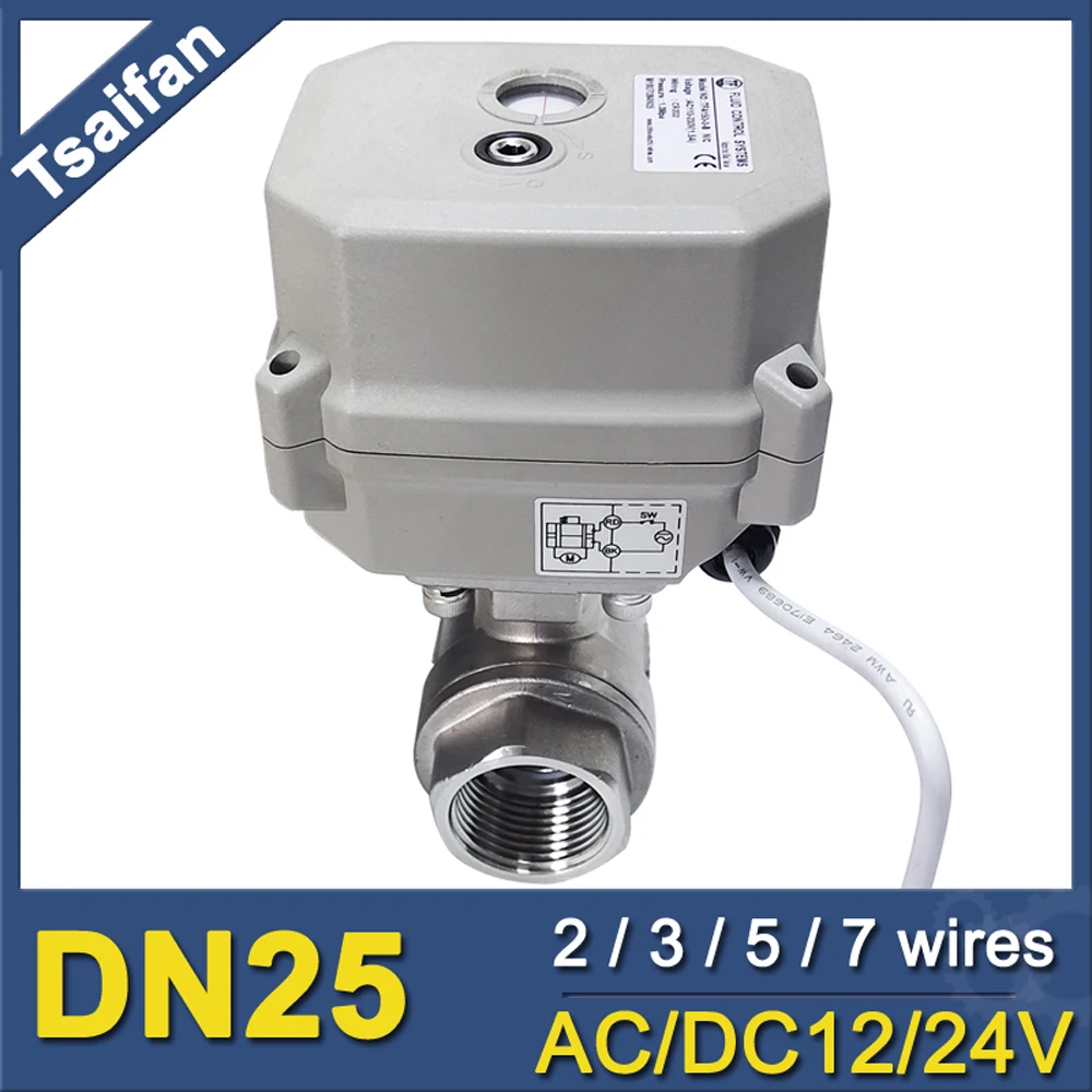 

Electric Water Valve 1 inch Motorized water valve with 15Nm actuator with manual override opening closing time 12 seconds