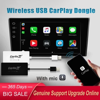 

Carlinkit Wireless Smart Link Apple CarPlay Dongle for Android Navigation Player Mini USB Carplay Stick with Android Auto